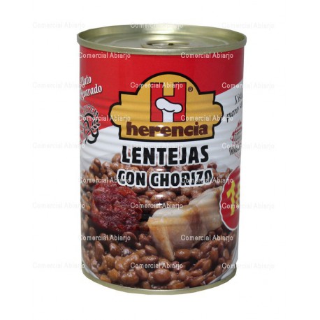 LENTEJAS CON CHORIZO