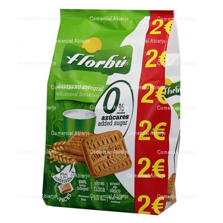 DESAYUNO INTEGRAL 0 % AZÚCARES AÑADIDOS
