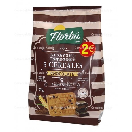 DESAYUNO CHOCO 5 CEREALES INTEGRAL